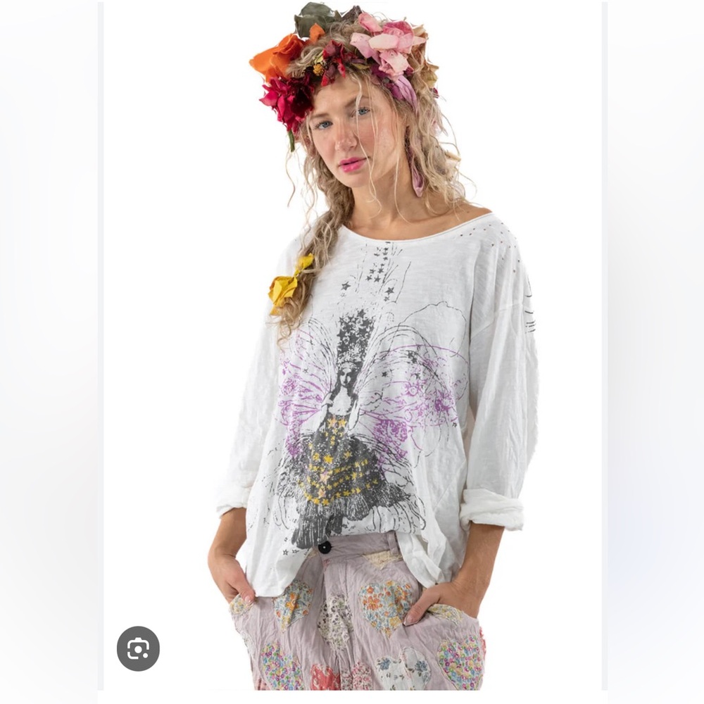 Magnolia Pearl Supernova Fairy Viggo Tee. Long sleeved